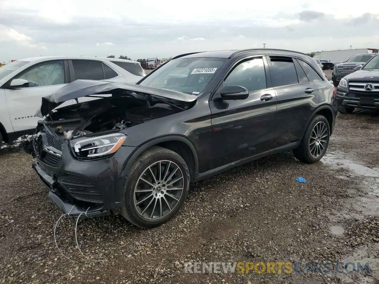 1 Photograph of a damaged car W1N0G8DB0NG077724 MERCEDES-BENZ GLC-CLASS 2022