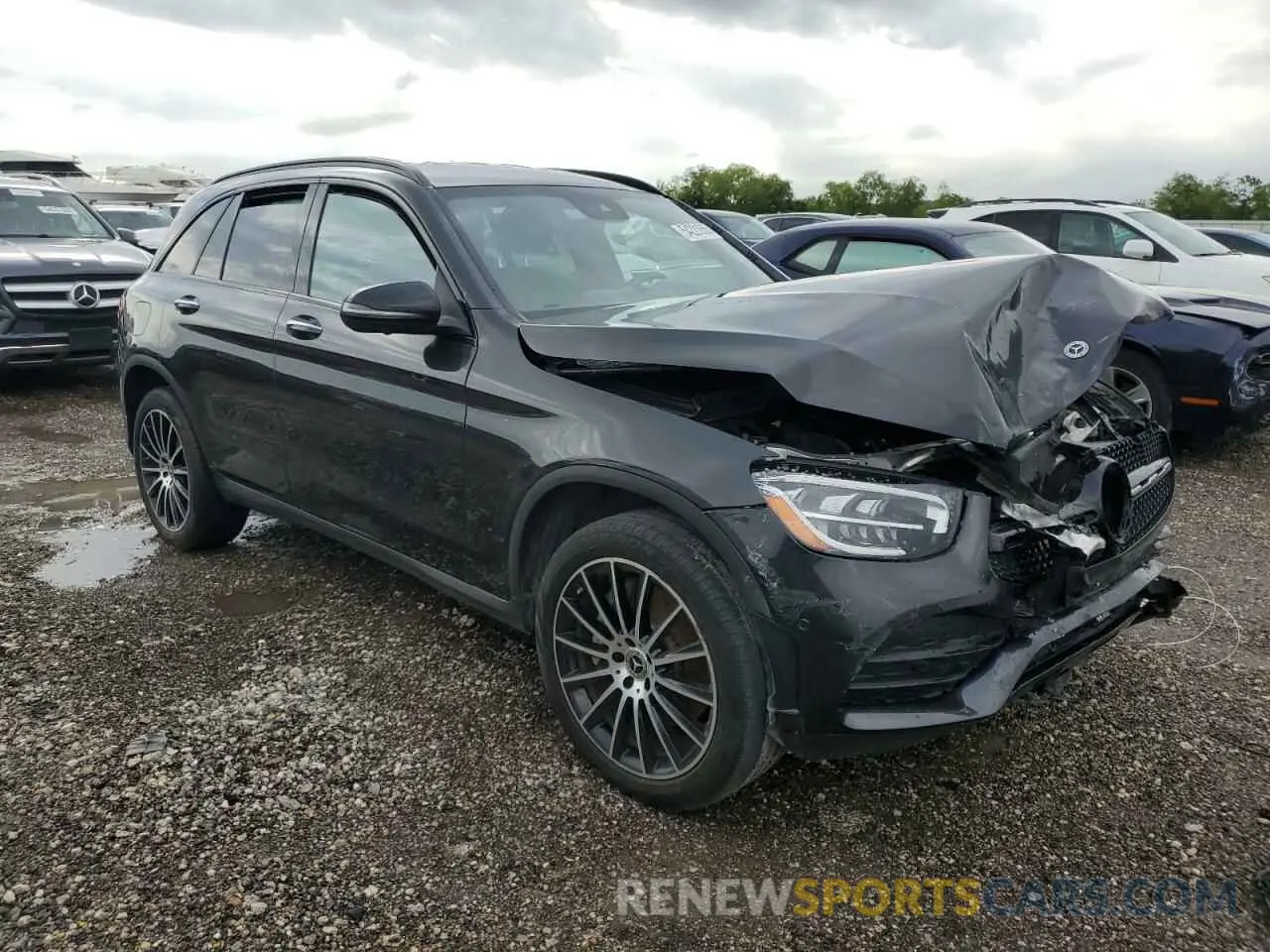 4 Photograph of a damaged car W1N0G8DB0NG077724 MERCEDES-BENZ GLC-CLASS 2022