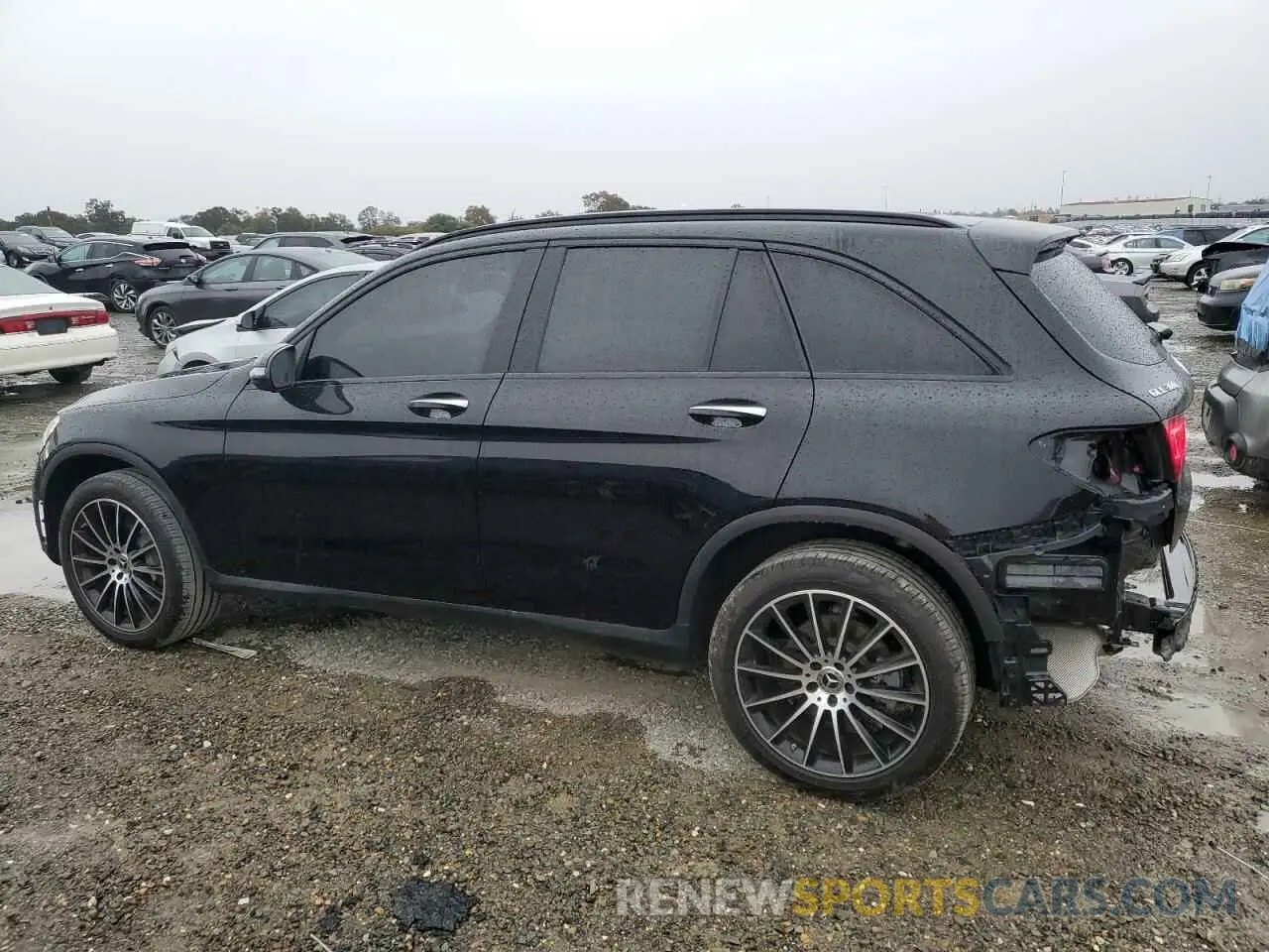 2 Фотография поврежденного автомобиля W1N0G8DB0NV386914 MERCEDES-BENZ GLC-CLASS 2022
