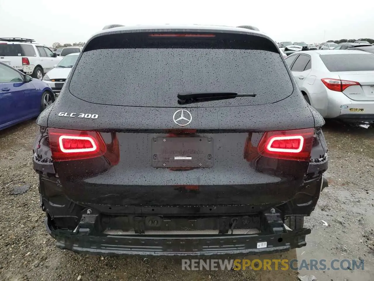 6 Фотография поврежденного автомобиля W1N0G8DB0NV386914 MERCEDES-BENZ GLC-CLASS 2022