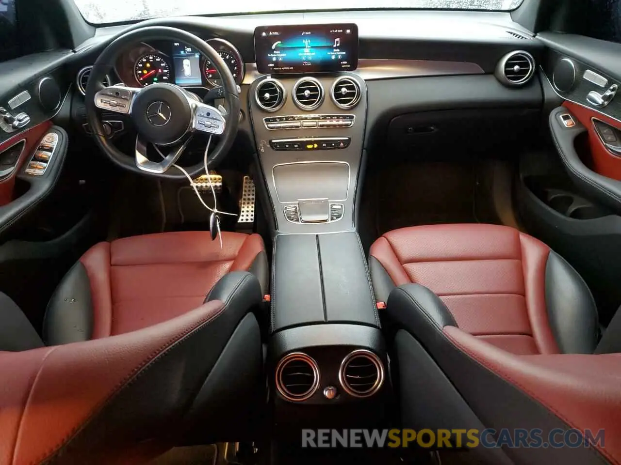 8 Фотография поврежденного автомобиля W1N0G8DB0NV386914 MERCEDES-BENZ GLC-CLASS 2022