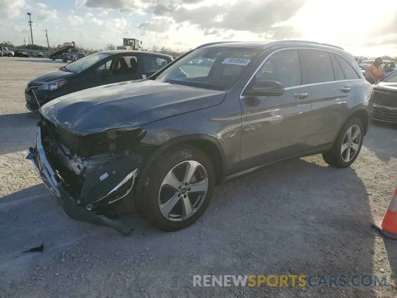 1 Фотография поврежденного автомобиля W1N0G8DB2NV351081 MERCEDES-BENZ GLC-CLASS 2022
