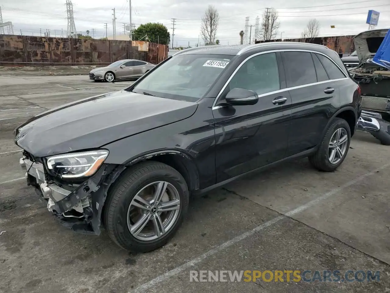1 Фотография поврежденного автомобиля W1N0G8DB2NV360833 MERCEDES-BENZ GLC-CLASS 2022