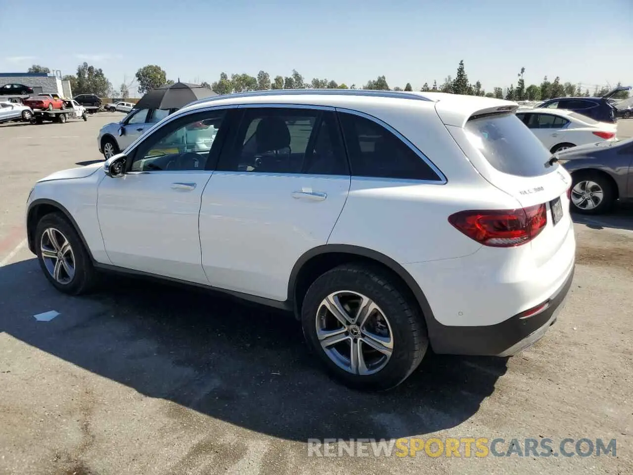 2 Фотография поврежденного автомобиля W1N0G8DB2NV394979 MERCEDES-BENZ GLC-CLASS 2022