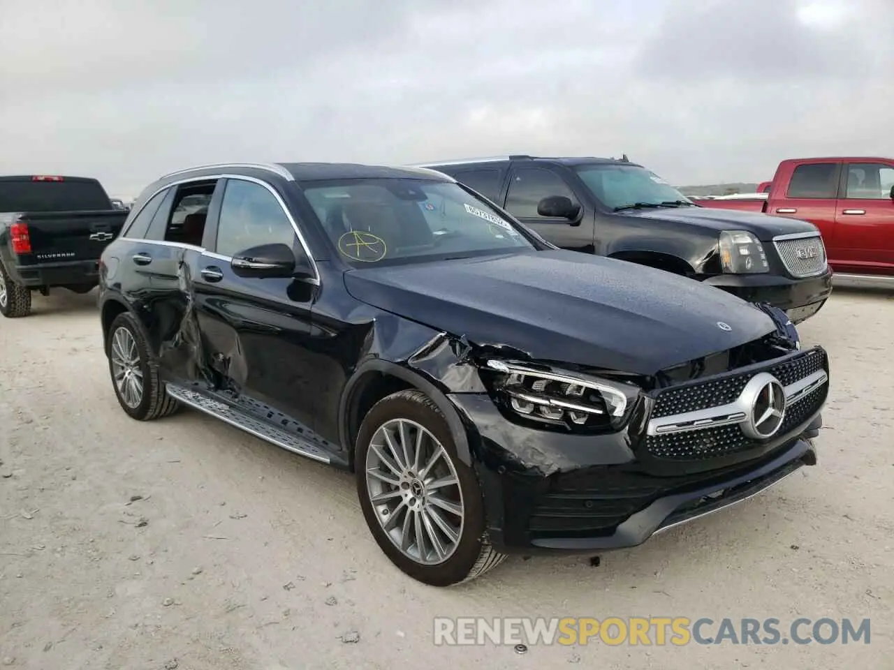 1 Фотография поврежденного автомобиля W1N0G8DB3NG089088 MERCEDES-BENZ GLC-CLASS 2022