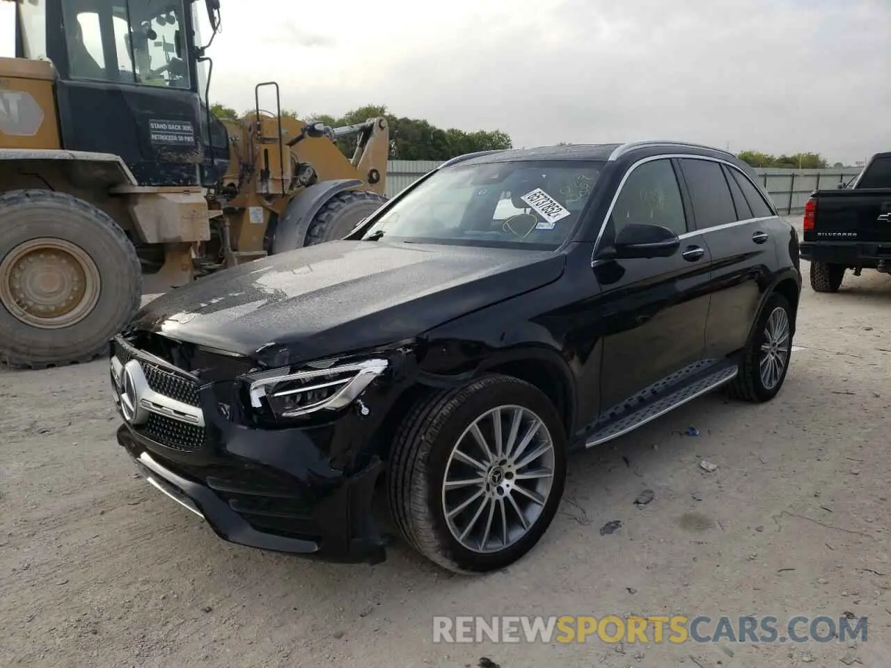 2 Фотография поврежденного автомобиля W1N0G8DB3NG089088 MERCEDES-BENZ GLC-CLASS 2022