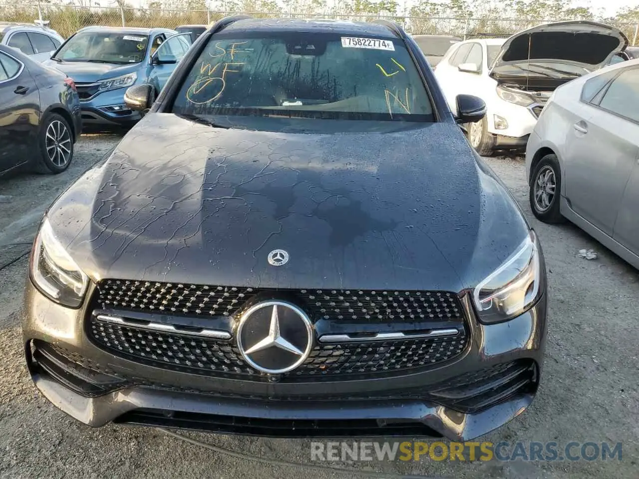 5 Фотография поврежденного автомобиля W1N0G8DB3NG090502 MERCEDES-BENZ GLC-CLASS 2022