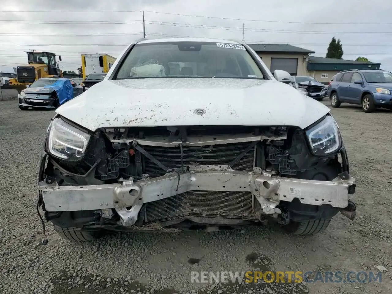 5 Photograph of a damaged car W1N0G8DB3NG098423 MERCEDES-BENZ GLC-CLASS 2022