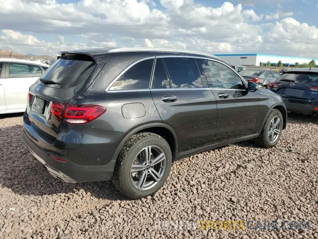 3 Фотография поврежденного автомобиля W1N0G8DB3NV382744 MERCEDES-BENZ GLC-CLASS 2022