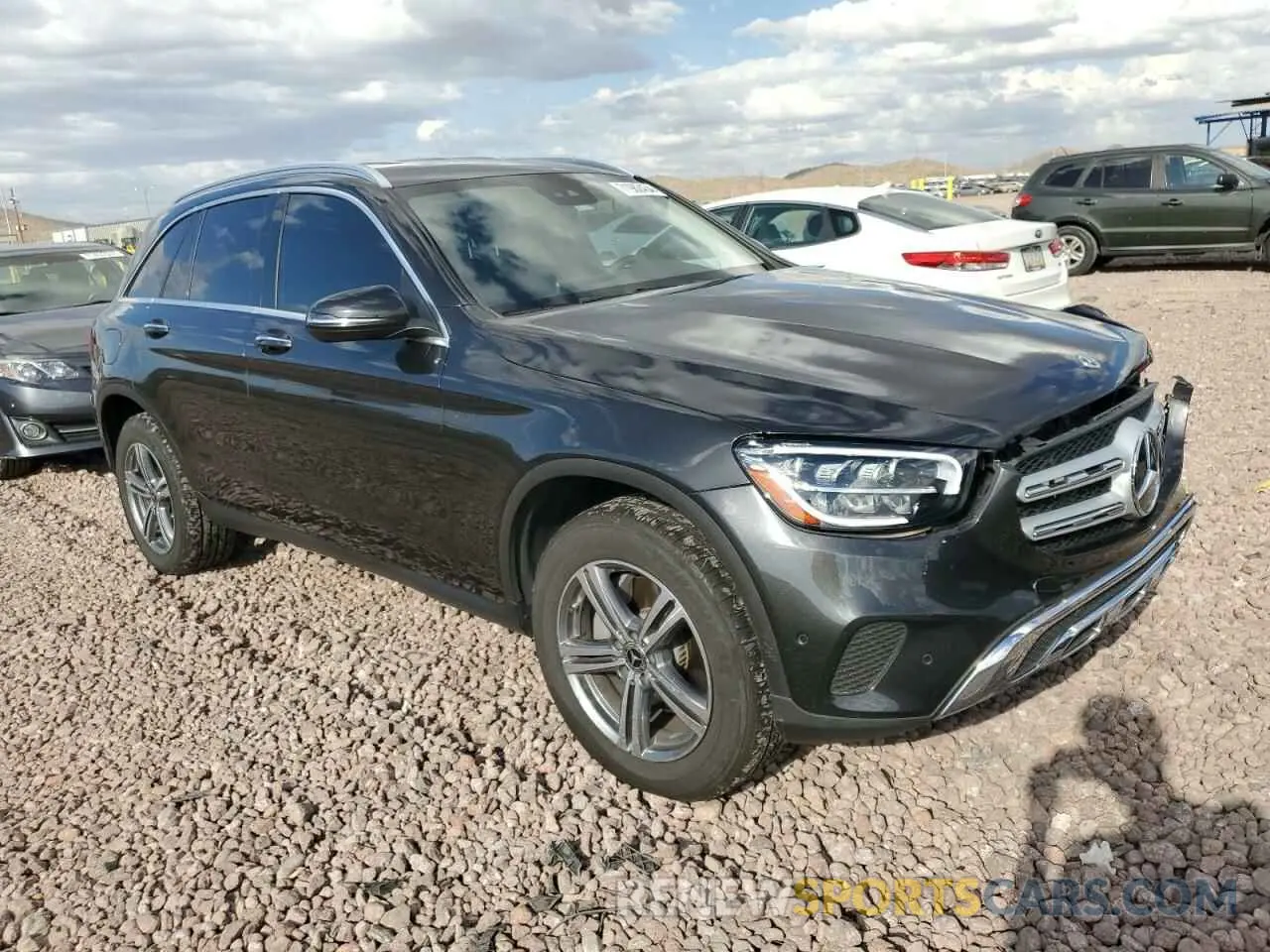 4 Фотография поврежденного автомобиля W1N0G8DB3NV382744 MERCEDES-BENZ GLC-CLASS 2022