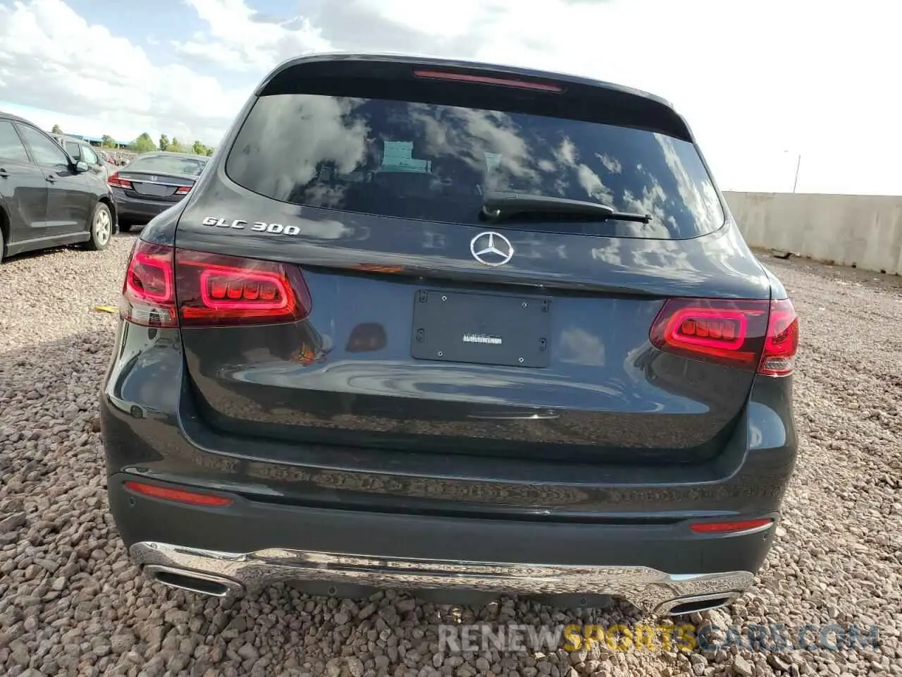 6 Фотография поврежденного автомобиля W1N0G8DB3NV382744 MERCEDES-BENZ GLC-CLASS 2022