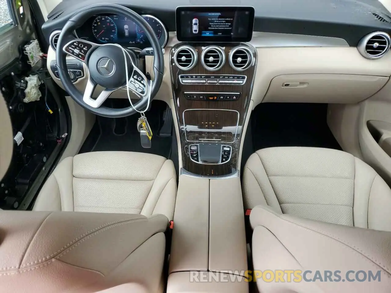 8 Photograph of a damaged car W1N0G8DB4NV384292 MERCEDES-BENZ GLC-CLASS 2022