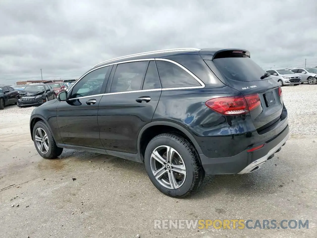 2 Фотография поврежденного автомобиля W1N0G8DB5NG109339 MERCEDES-BENZ GLC-CLASS 2022