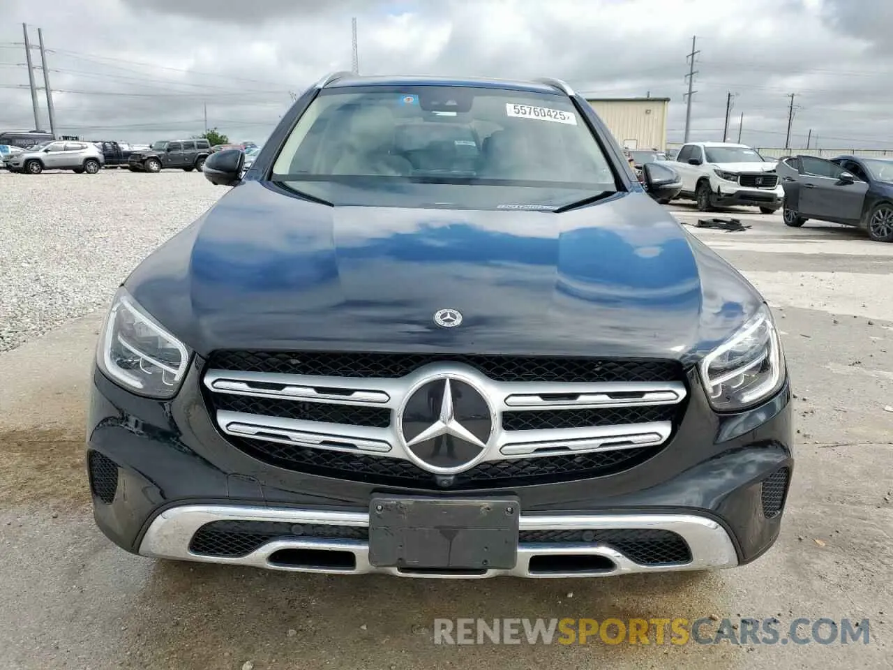 5 Фотография поврежденного автомобиля W1N0G8DB5NG109339 MERCEDES-BENZ GLC-CLASS 2022