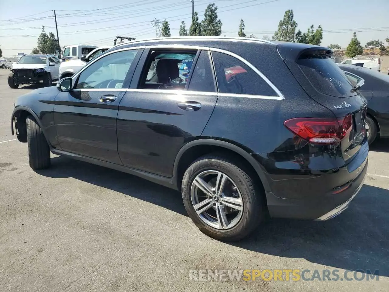 2 Photograph of a damaged car W1N0G8DB5NV337966 MERCEDES-BENZ GLC-CLASS 2022
