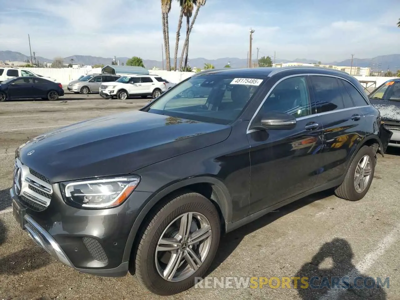 1 Фотография поврежденного автомобиля W1N0G8DB6NV363556 MERCEDES-BENZ GLC-CLASS 2022