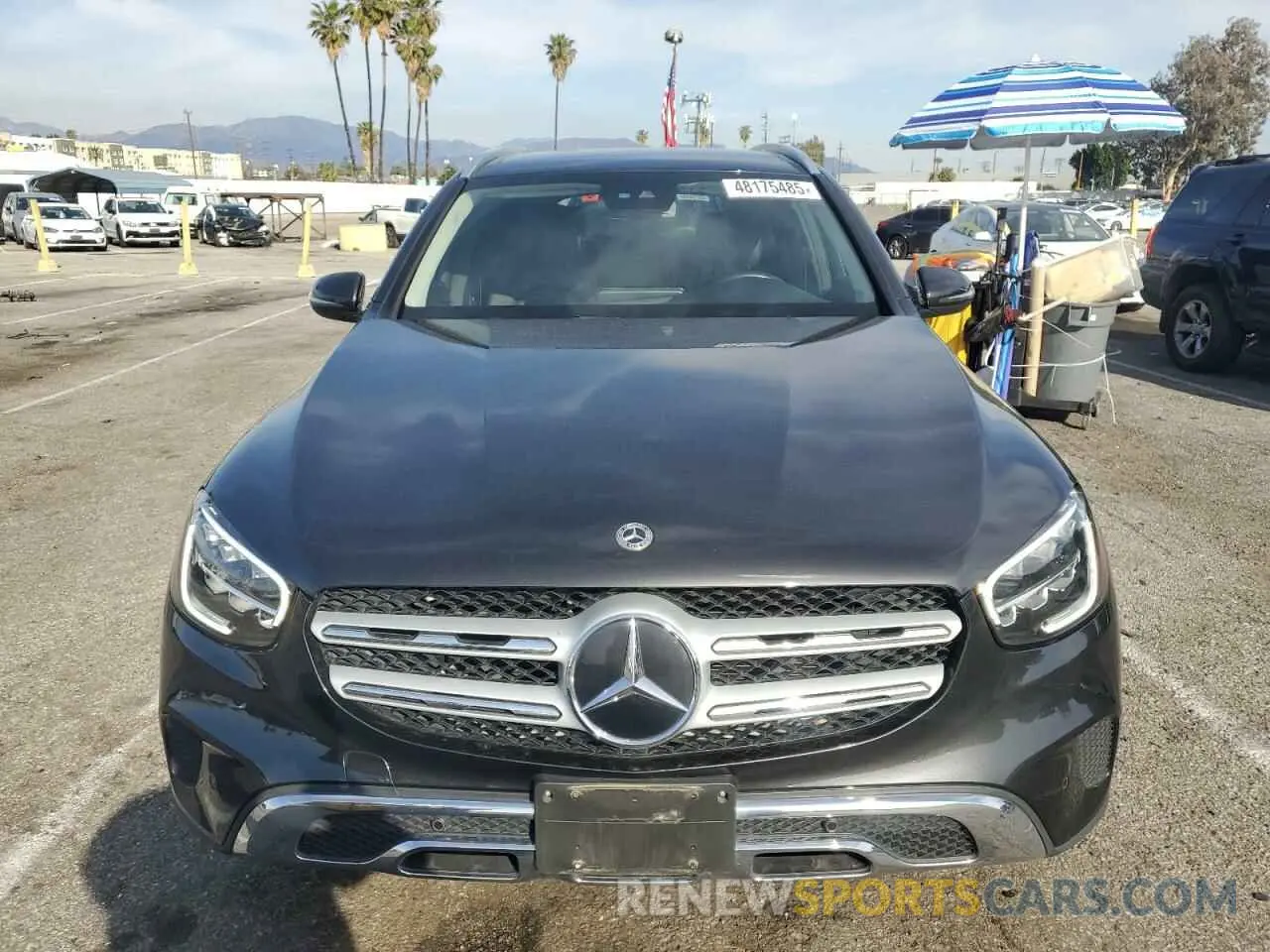 5 Фотография поврежденного автомобиля W1N0G8DB6NV363556 MERCEDES-BENZ GLC-CLASS 2022