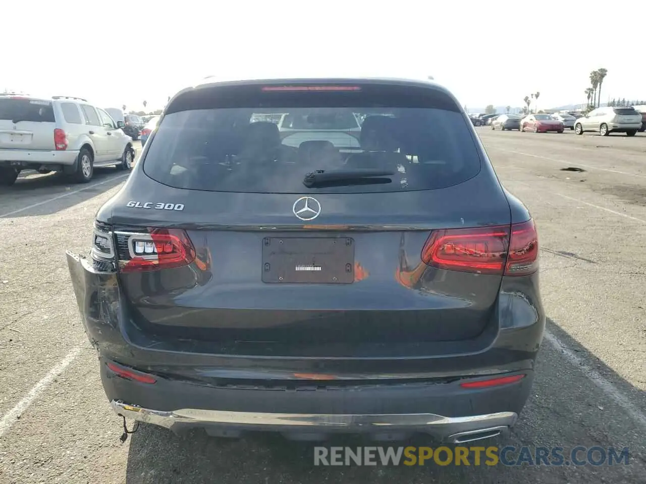 6 Фотография поврежденного автомобиля W1N0G8DB6NV363556 MERCEDES-BENZ GLC-CLASS 2022