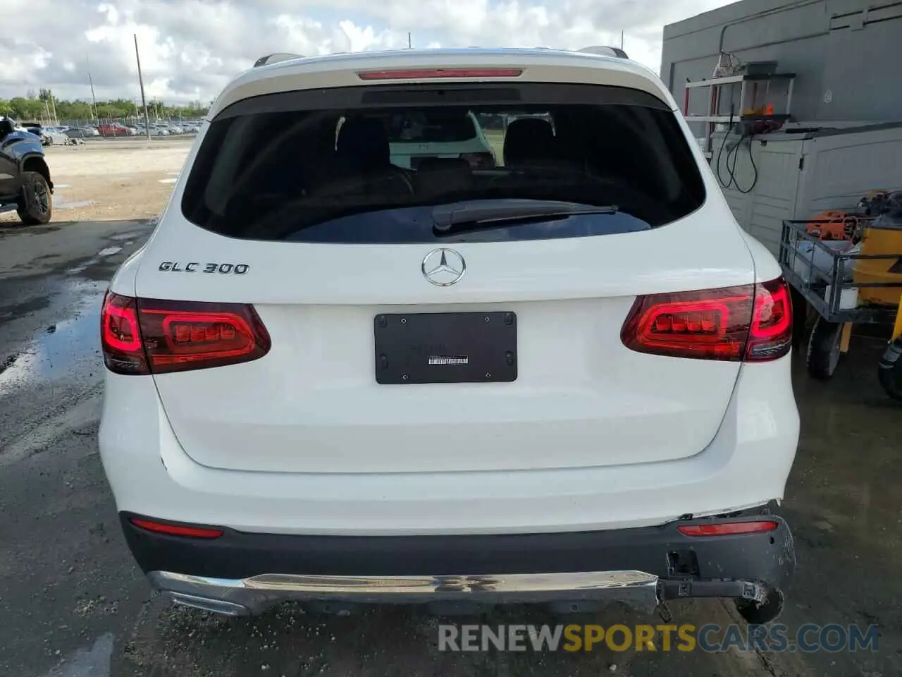 6 Фотография поврежденного автомобиля W1N0G8DB6NV366313 MERCEDES-BENZ GLC-CLASS 2022