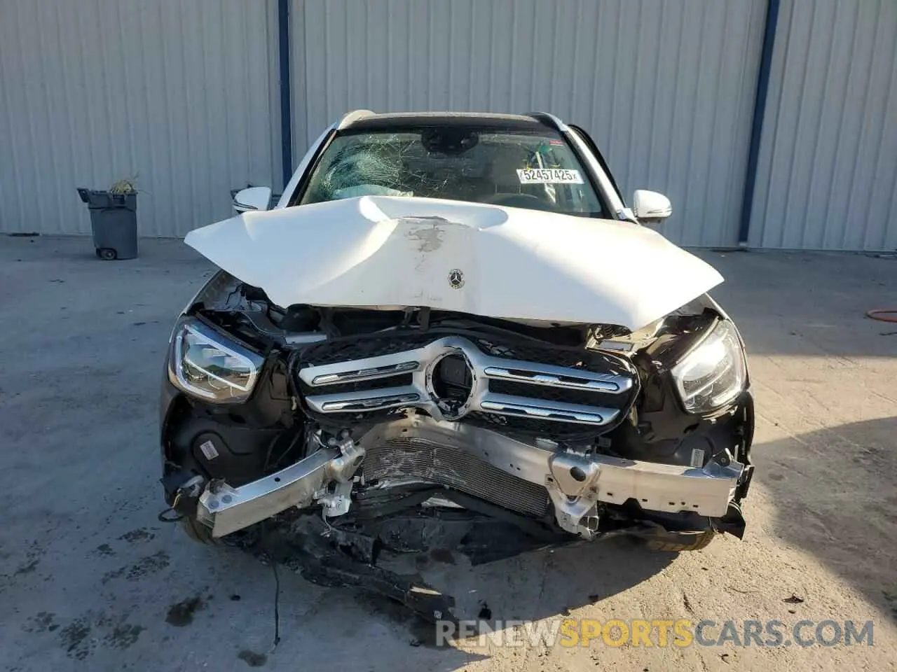 5 Photograph of a damaged car W1N0G8DB6NV387338 MERCEDES-BENZ GLC-CLASS 2022