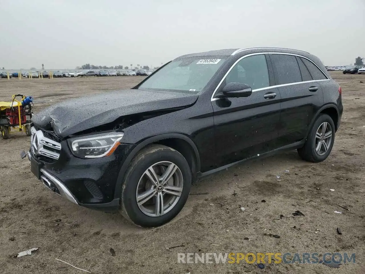 1 Photograph of a damaged car W1N0G8DB7NG078692 MERCEDES-BENZ GLC-CLASS 2022
