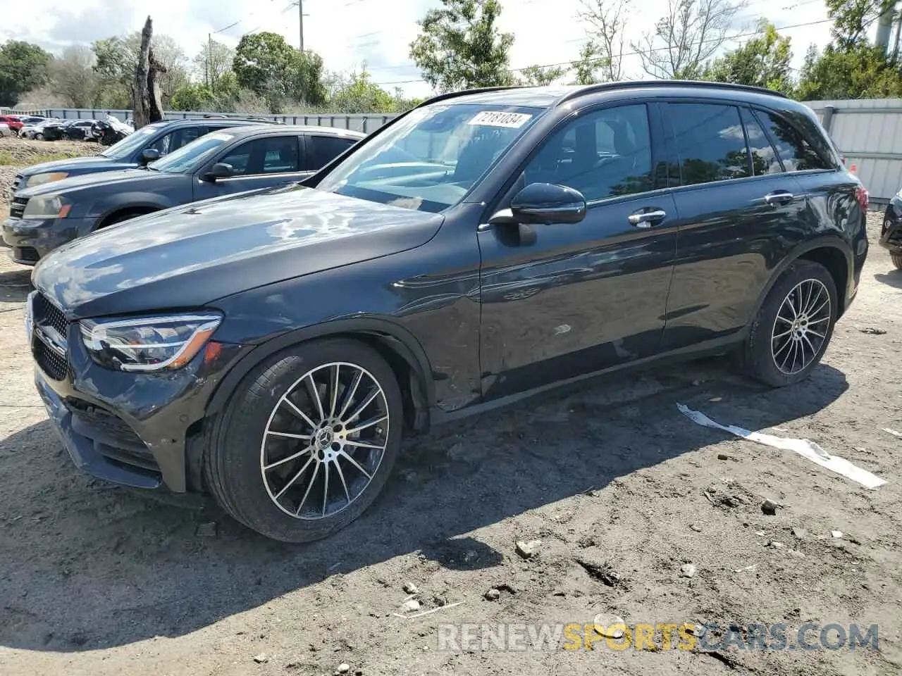 1 Фотография поврежденного автомобиля W1N0G8DB7NV338052 MERCEDES-BENZ GLC-CLASS 2022