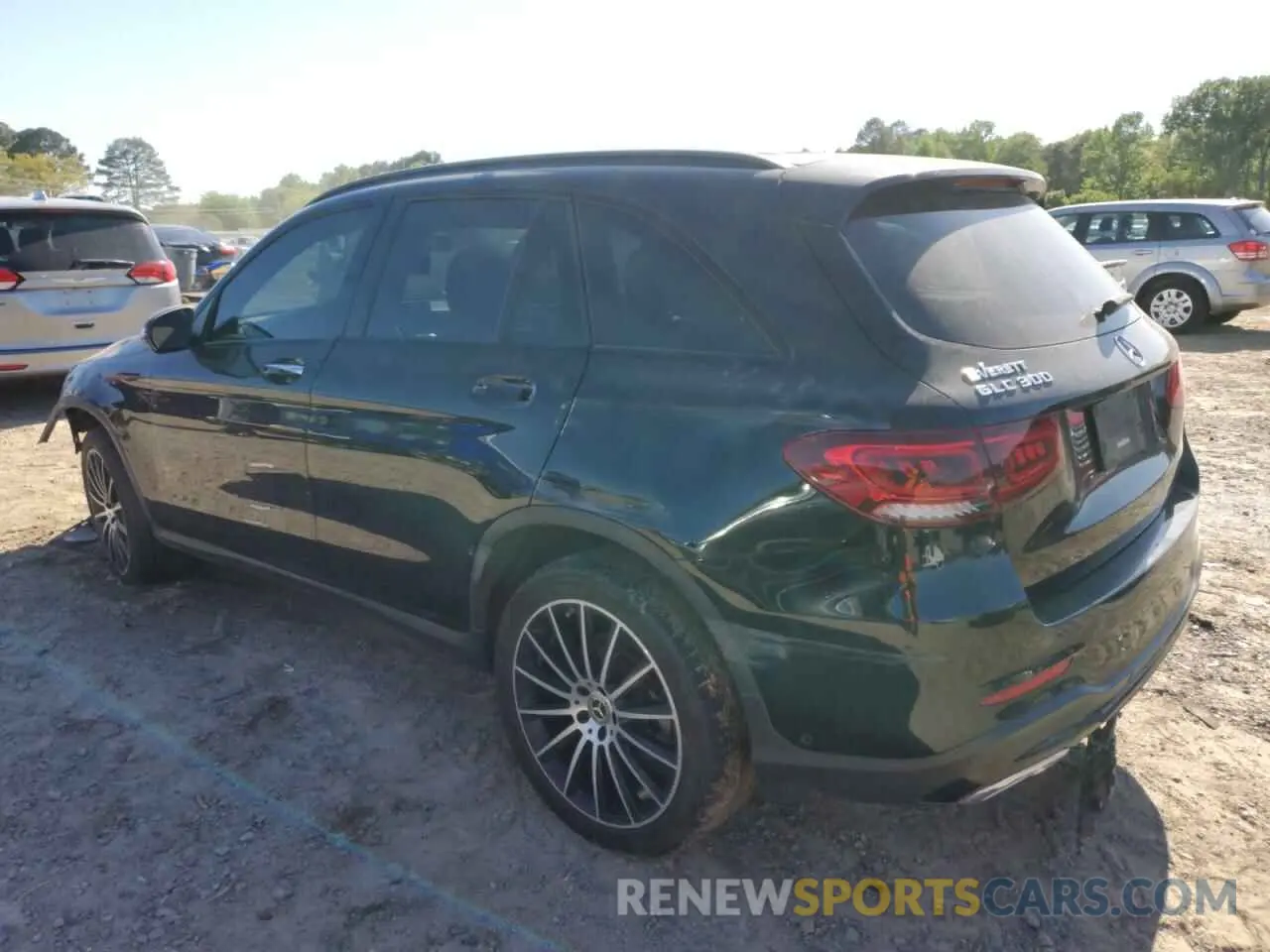 2 Фотография поврежденного автомобиля W1N0G8DB8NG058810 MERCEDES-BENZ GLC-CLASS 2022