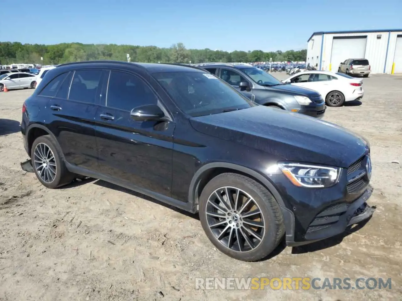 4 Фотография поврежденного автомобиля W1N0G8DB8NG058810 MERCEDES-BENZ GLC-CLASS 2022