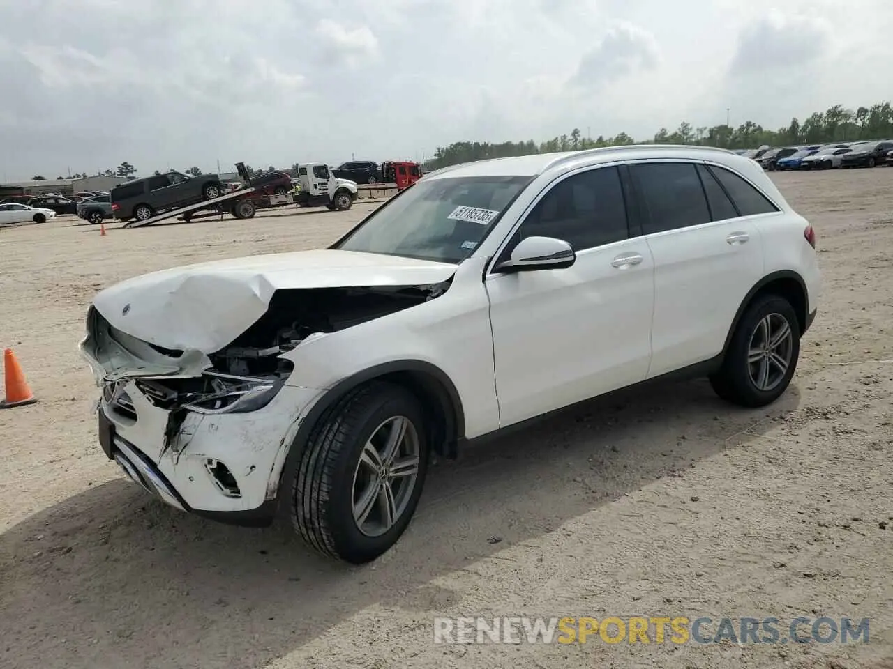 1 Photograph of a damaged car W1N0G8DB8NV336214 MERCEDES-BENZ GLC-CLASS 2022