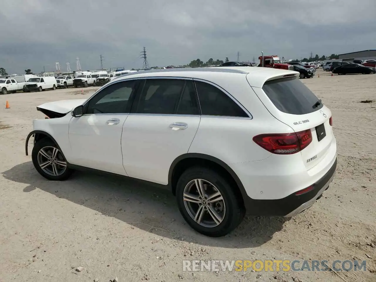2 Photograph of a damaged car W1N0G8DB8NV336214 MERCEDES-BENZ GLC-CLASS 2022