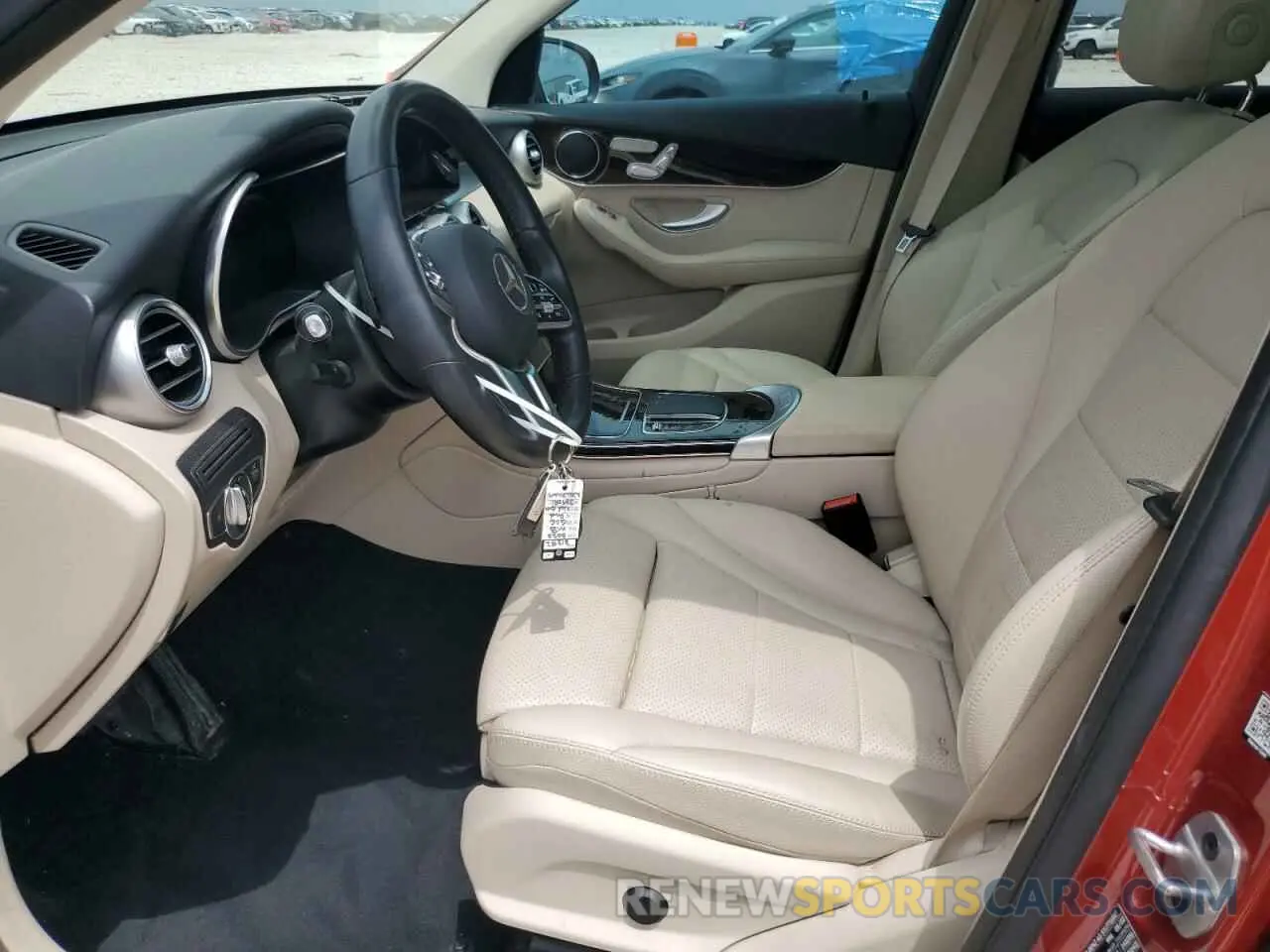 7 Photograph of a damaged car W1N0G8DB8NV389091 MERCEDES-BENZ GLC-CLASS 2022