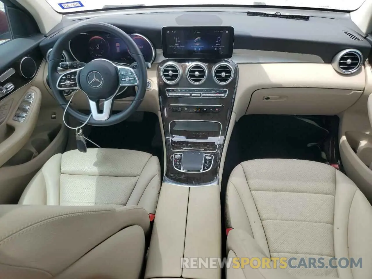 8 Photograph of a damaged car W1N0G8DB8NV389091 MERCEDES-BENZ GLC-CLASS 2022