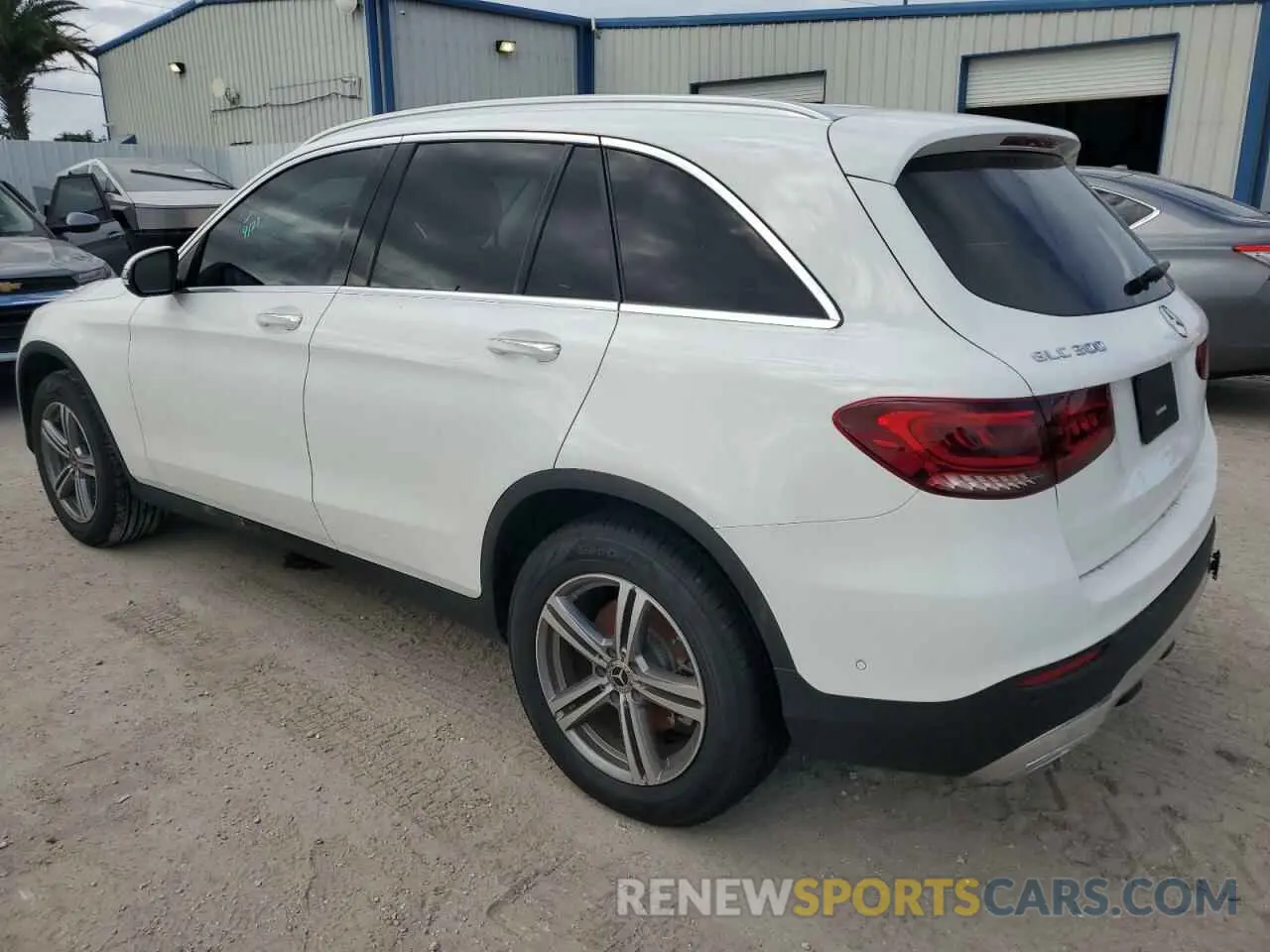 2 Photograph of a damaged car W1N0G8DB9NV331233 MERCEDES-BENZ GLC-CLASS 2022