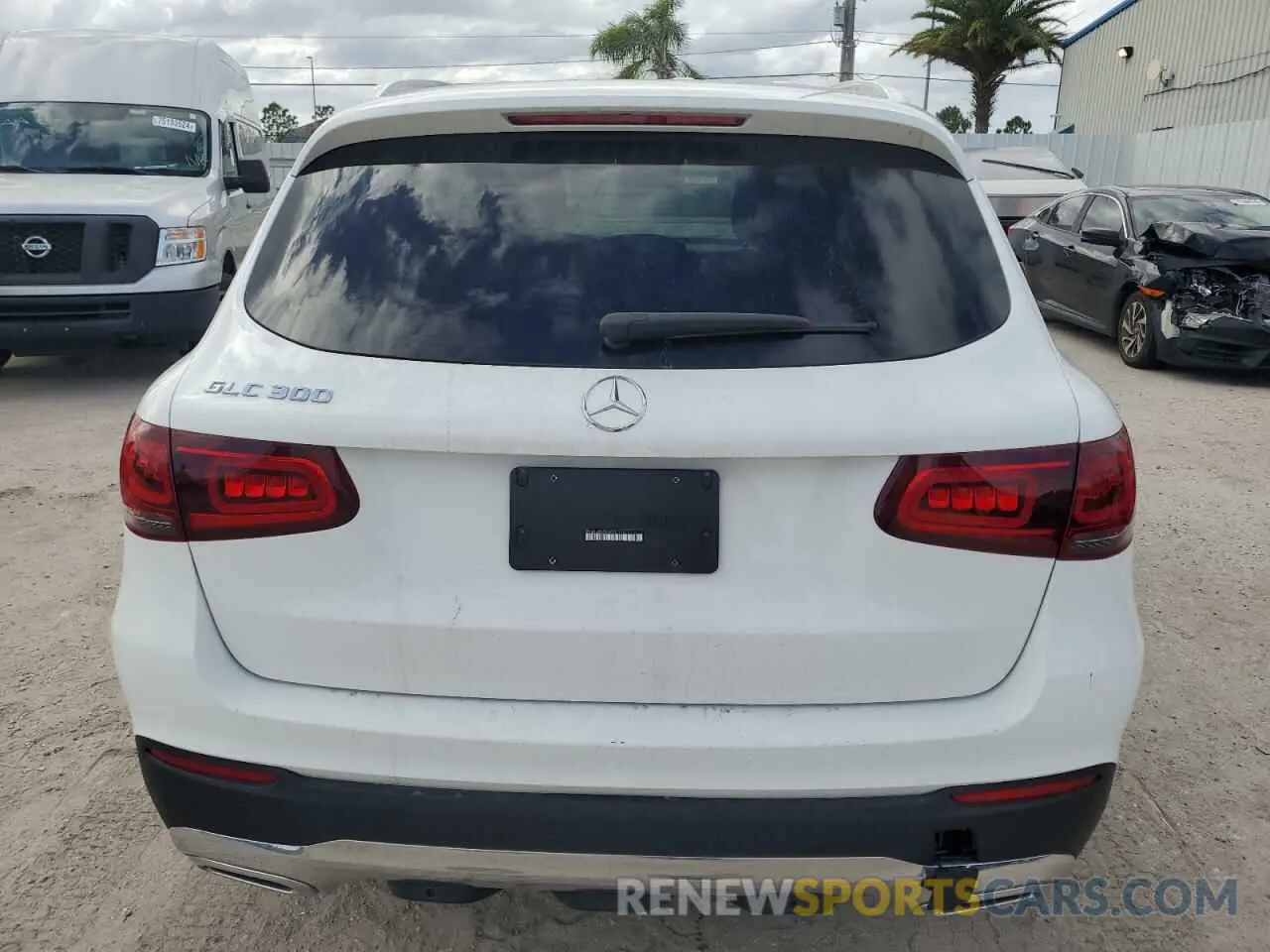 6 Photograph of a damaged car W1N0G8DB9NV331233 MERCEDES-BENZ GLC-CLASS 2022