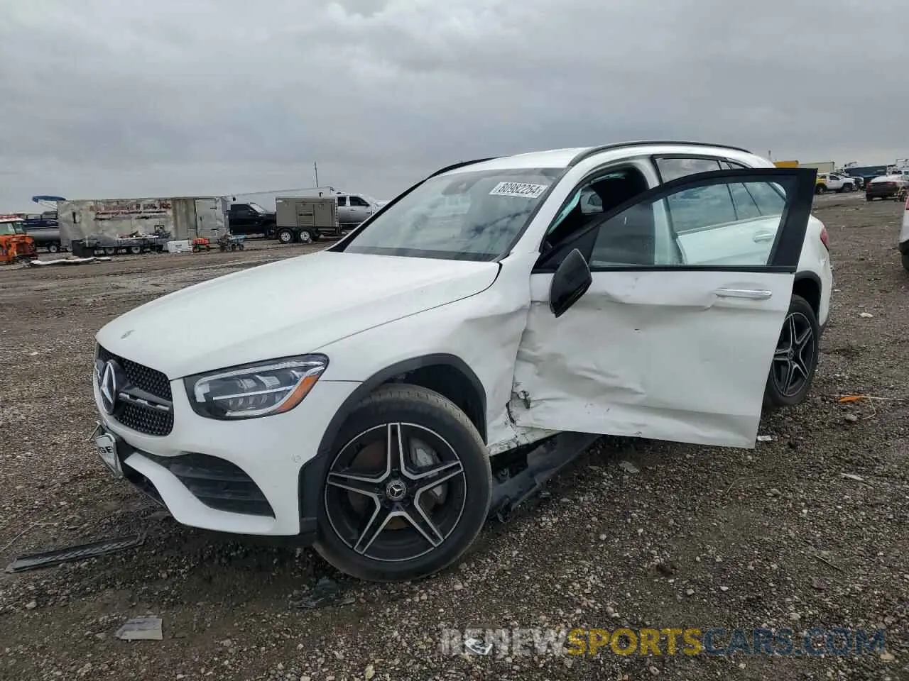 1 Фотография поврежденного автомобиля W1N0G8DB9NV385499 MERCEDES-BENZ GLC-CLASS 2022