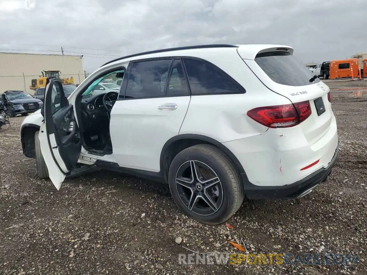 2 Фотография поврежденного автомобиля W1N0G8DB9NV385499 MERCEDES-BENZ GLC-CLASS 2022