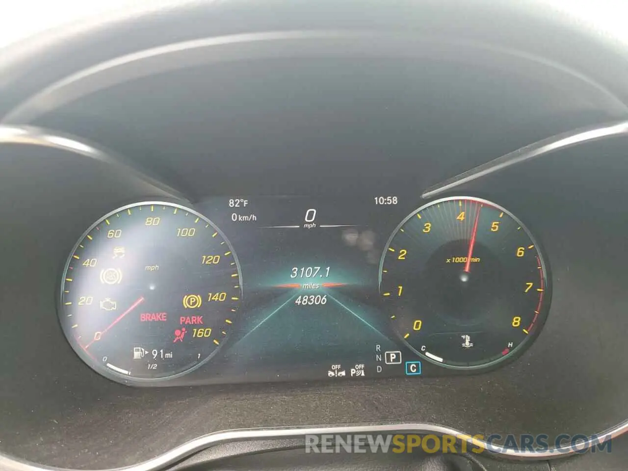 9 Фотография поврежденного автомобиля W1N0G8DB9NV385499 MERCEDES-BENZ GLC-CLASS 2022