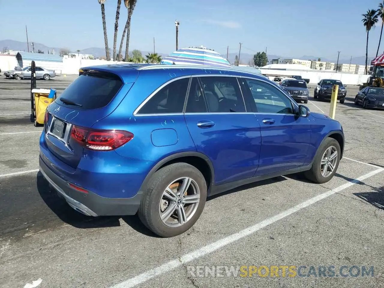 3 Фотография поврежденного автомобиля W1N0G8DBXNG065418 MERCEDES-BENZ GLC-CLASS 2022