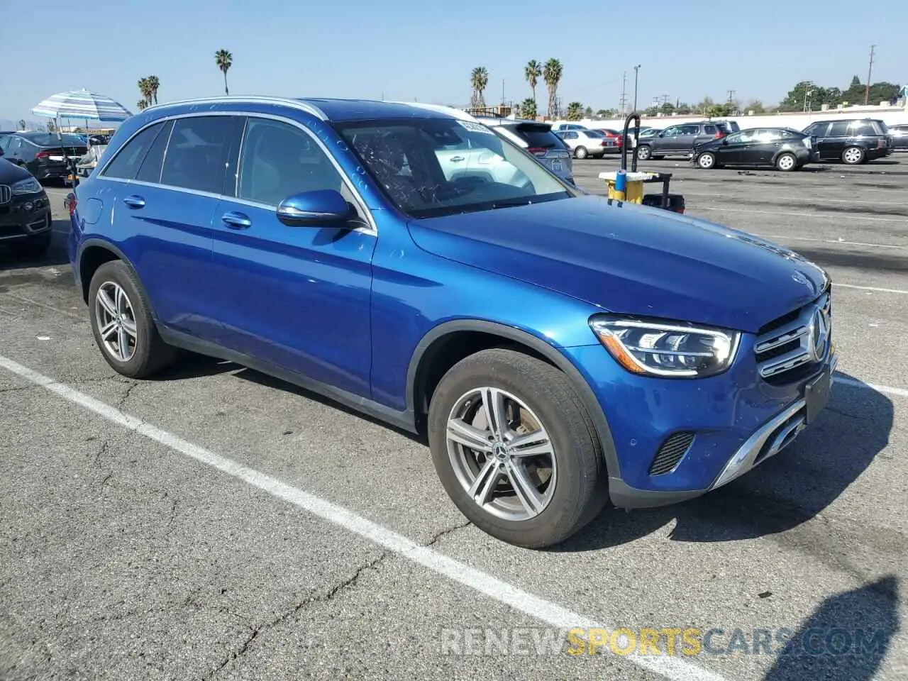 4 Фотография поврежденного автомобиля W1N0G8DBXNG065418 MERCEDES-BENZ GLC-CLASS 2022
