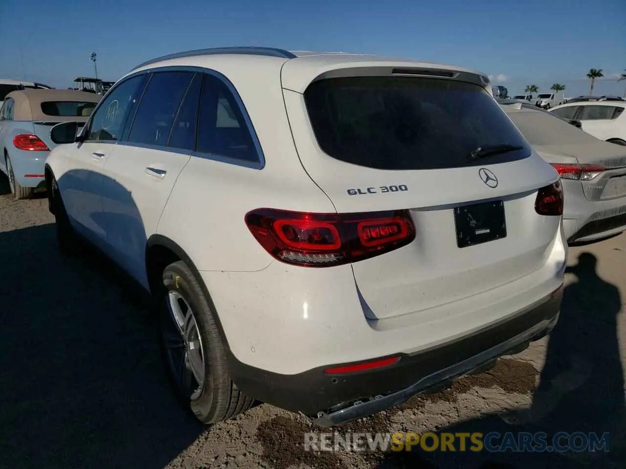 3 Фотография поврежденного автомобиля W1N0G8DBXNG084454 MERCEDES-BENZ GLC-CLASS 2022