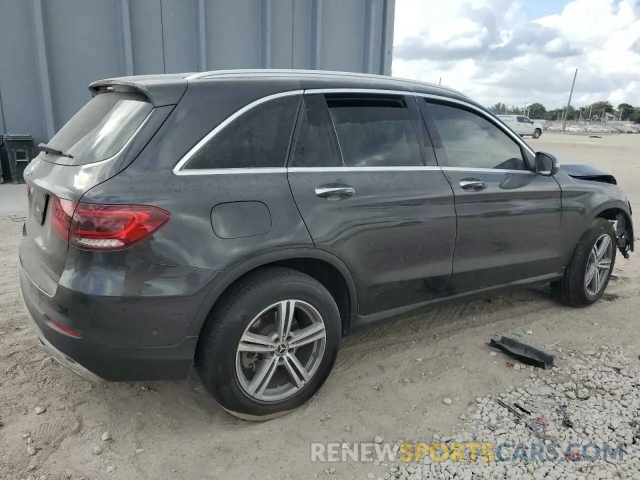 3 Фотография поврежденного автомобиля W1N0G8DBXNV374592 MERCEDES-BENZ GLC-CLASS 2022