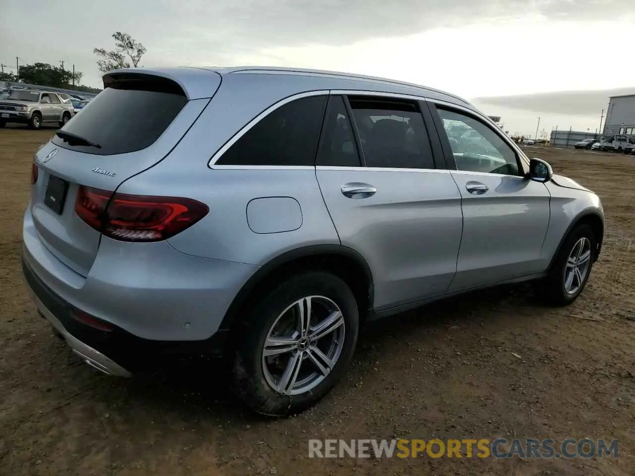 3 Photograph of a damaged car W1N0G8EB0NG042857 MERCEDES-BENZ GLC-CLASS 2022
