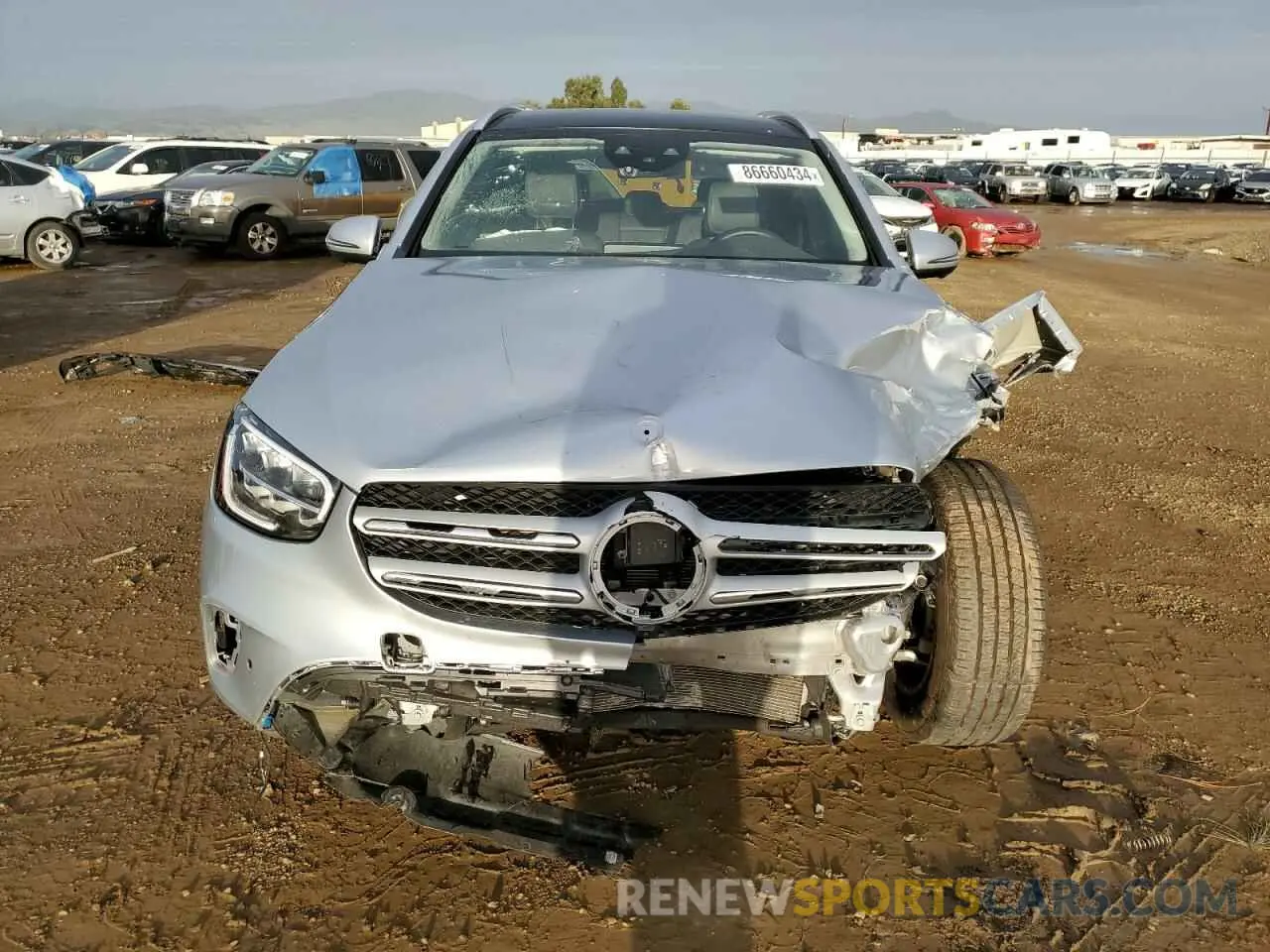 5 Photograph of a damaged car W1N0G8EB0NG042857 MERCEDES-BENZ GLC-CLASS 2022