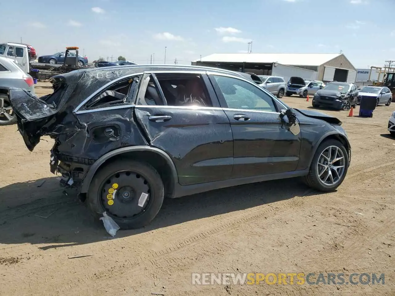 3 Фотография поврежденного автомобиля W1N0G8EB0NG058508 MERCEDES-BENZ GLC-CLASS 2022
