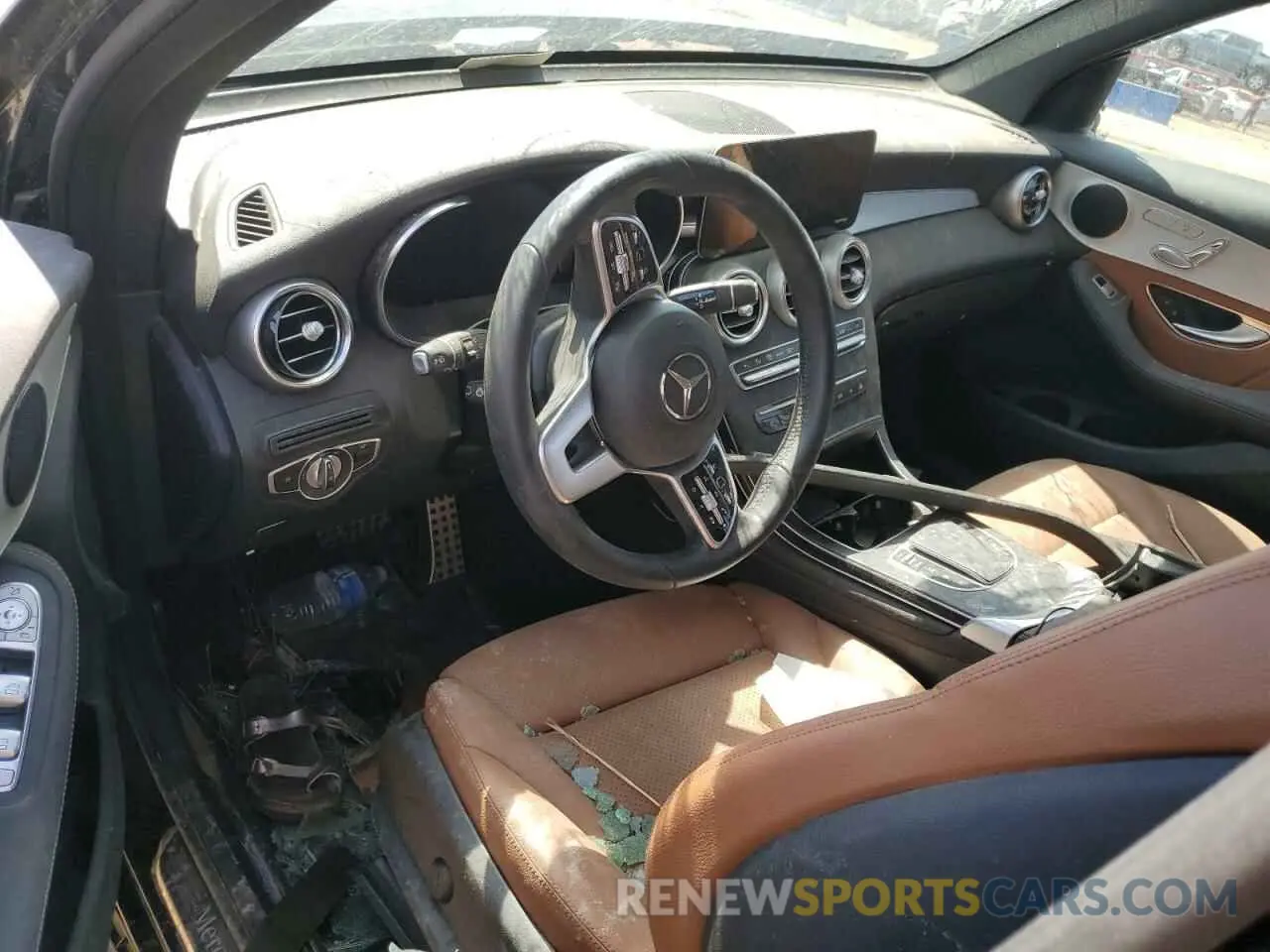 8 Фотография поврежденного автомобиля W1N0G8EB0NG058508 MERCEDES-BENZ GLC-CLASS 2022
