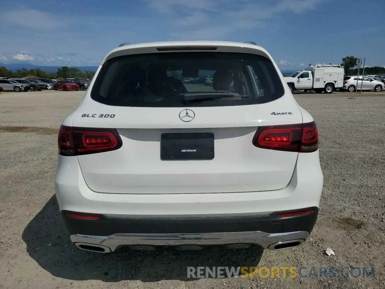 6 Photograph of a damaged car W1N0G8EB0NV395997 MERCEDES-BENZ GLC-CLASS 2022