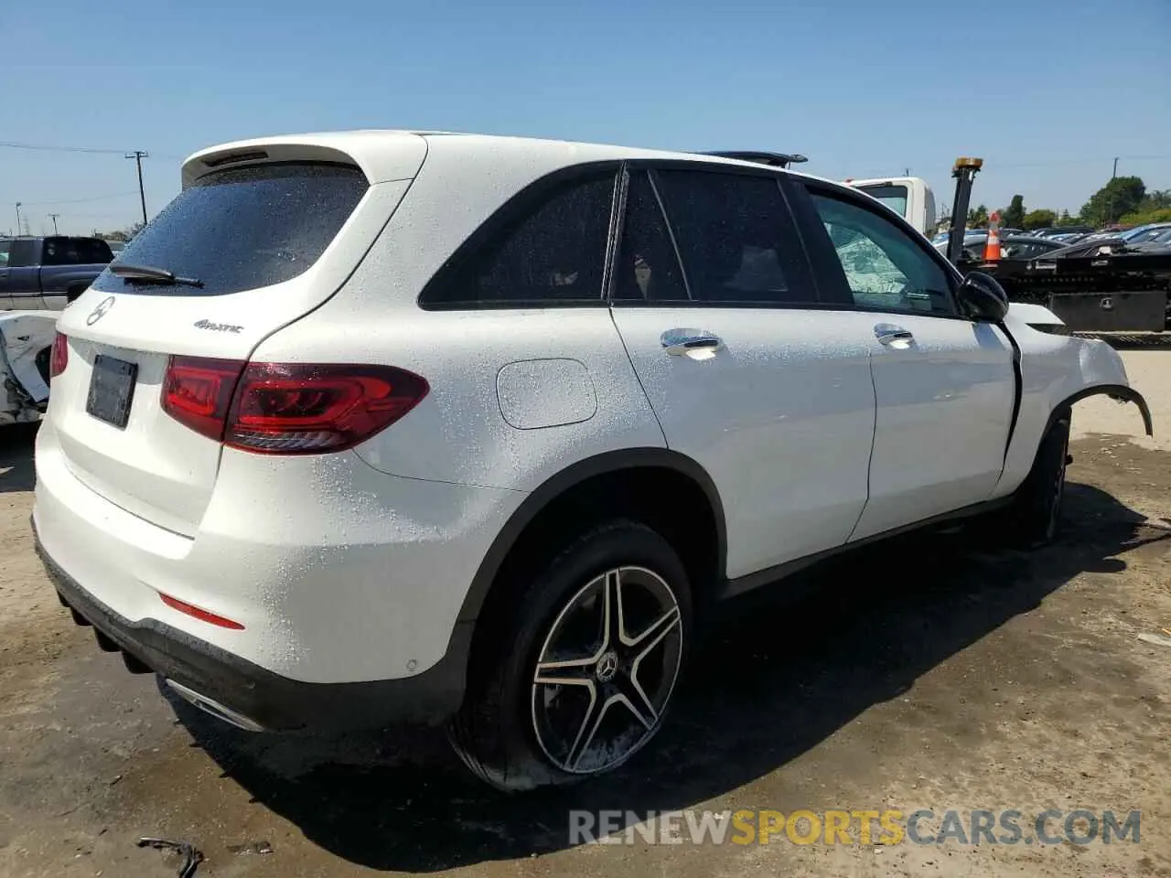 3 Фотография поврежденного автомобиля W1N0G8EB1NG088259 MERCEDES-BENZ GLC-CLASS 2022