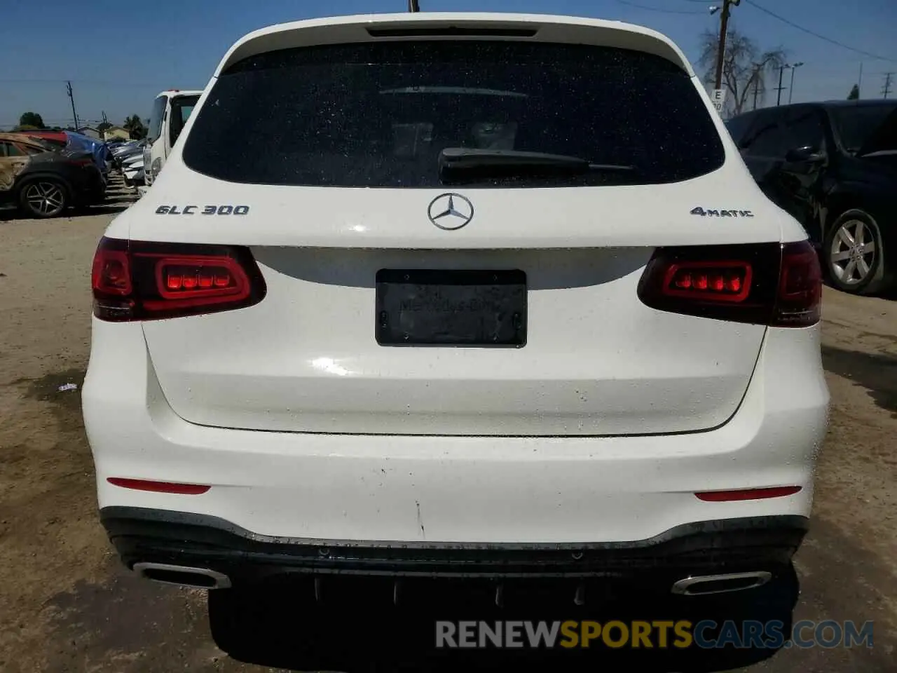6 Фотография поврежденного автомобиля W1N0G8EB1NG088259 MERCEDES-BENZ GLC-CLASS 2022