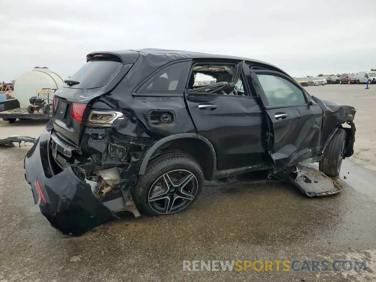 3 Фотография поврежденного автомобиля W1N0G8EB1NV389268 MERCEDES-BENZ GLC-CLASS 2022