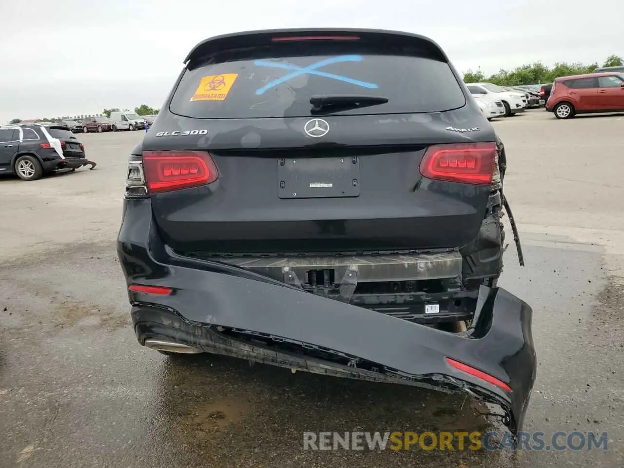 6 Фотография поврежденного автомобиля W1N0G8EB1NV389268 MERCEDES-BENZ GLC-CLASS 2022